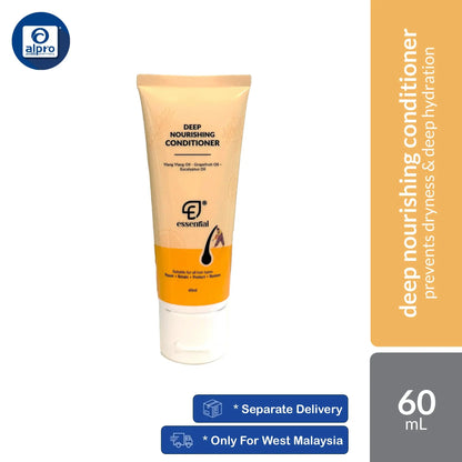 Essential Hair Care Deep Nourishing Conditioner 60ml | Moisturizes and Soothe Dry, Damage Hair Essential Hair Care