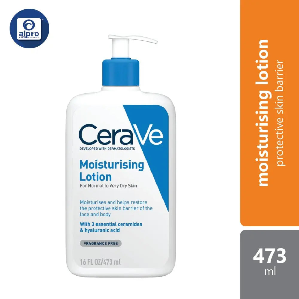Cerave Daily Moist Lotion 473ml |  Helps Hydrate The Skin Cerave