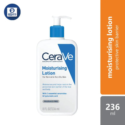 Cerave Daily Moist Lotion 236ml | Helps Hydrate The Skin Cerave