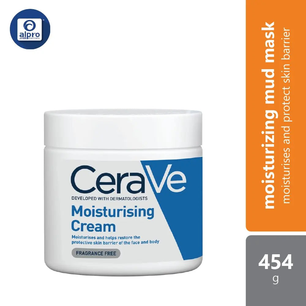 Cerave Moisturizing Cream 454g | Restore The Look And Feel Of Smooth Cerave