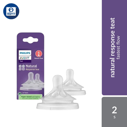 Philips Avent Teat Natural Response (Assorted) Philips Avent