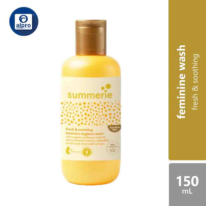 summerie-fresh-feminine-hygiene-wash-150ml-lighten-firming-soothing product image 1