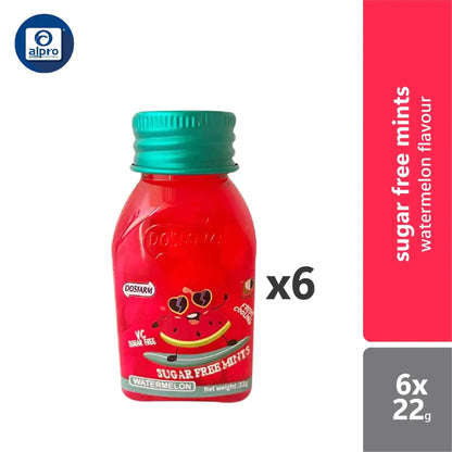 dosfarm-sugar-free-mint-candy-22g-bottles-grape-peach-watermelon product image 1