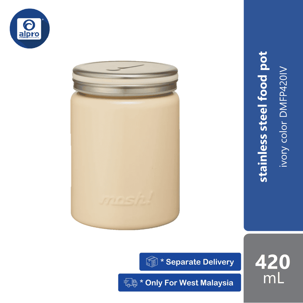mosh-food-pot-420ml-ivory-peach product image 1
