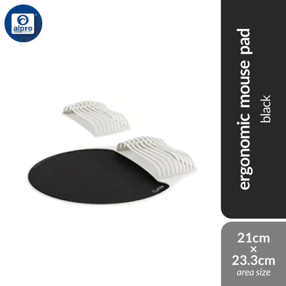 Curble Mouse Pad 1s (Grey/ Orange/ Navy/ Black) | Ergonomic Design Alpro Pharmacy