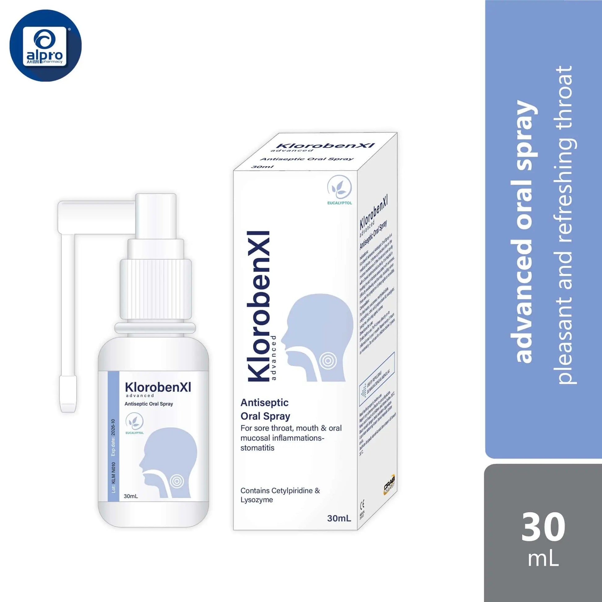 klorobenxl-oral-spray-30ml-soothe-sore-throat