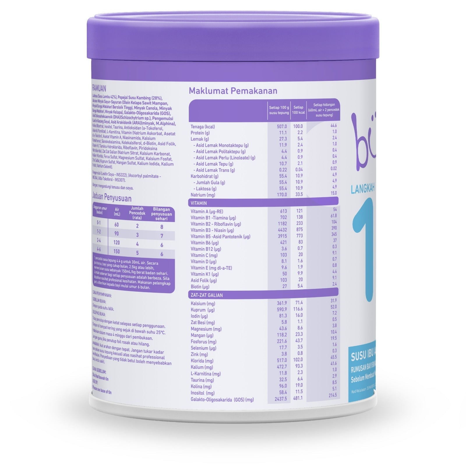 Bubs Organic Grass Fed Junior Nutrition S4 600g | Pure Nutrition Bubs