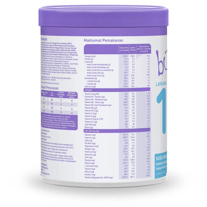 Bubs Advanced Plus+ Goat Infant Formula Stage 1 (0-6 months) 800g | Australian Imported Goat Milk Bubs
