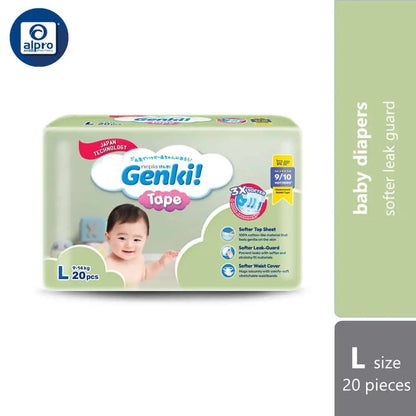 genki-tape-regular-maximum-absorbent-core product image 1