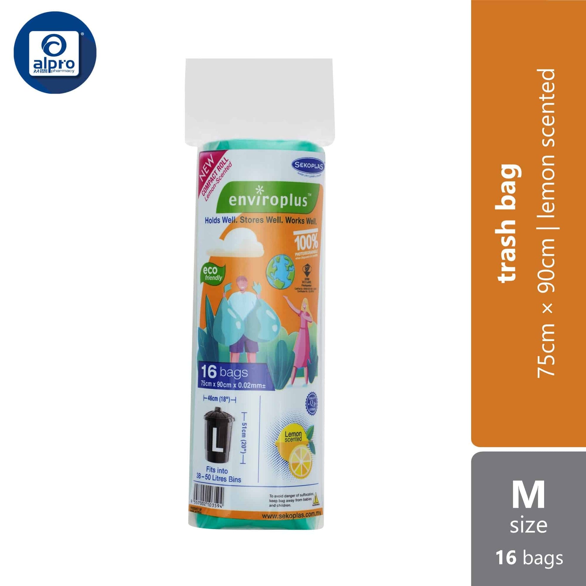 sekoplas-enviroplus-compact-roll-photo-s-m-l-lemon-scented product image 1