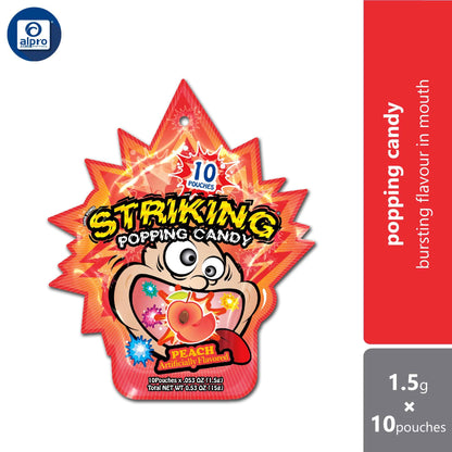 striking-popping-candy-peach-1-5g-x10s-bursting-peach-flavour-in-mouth