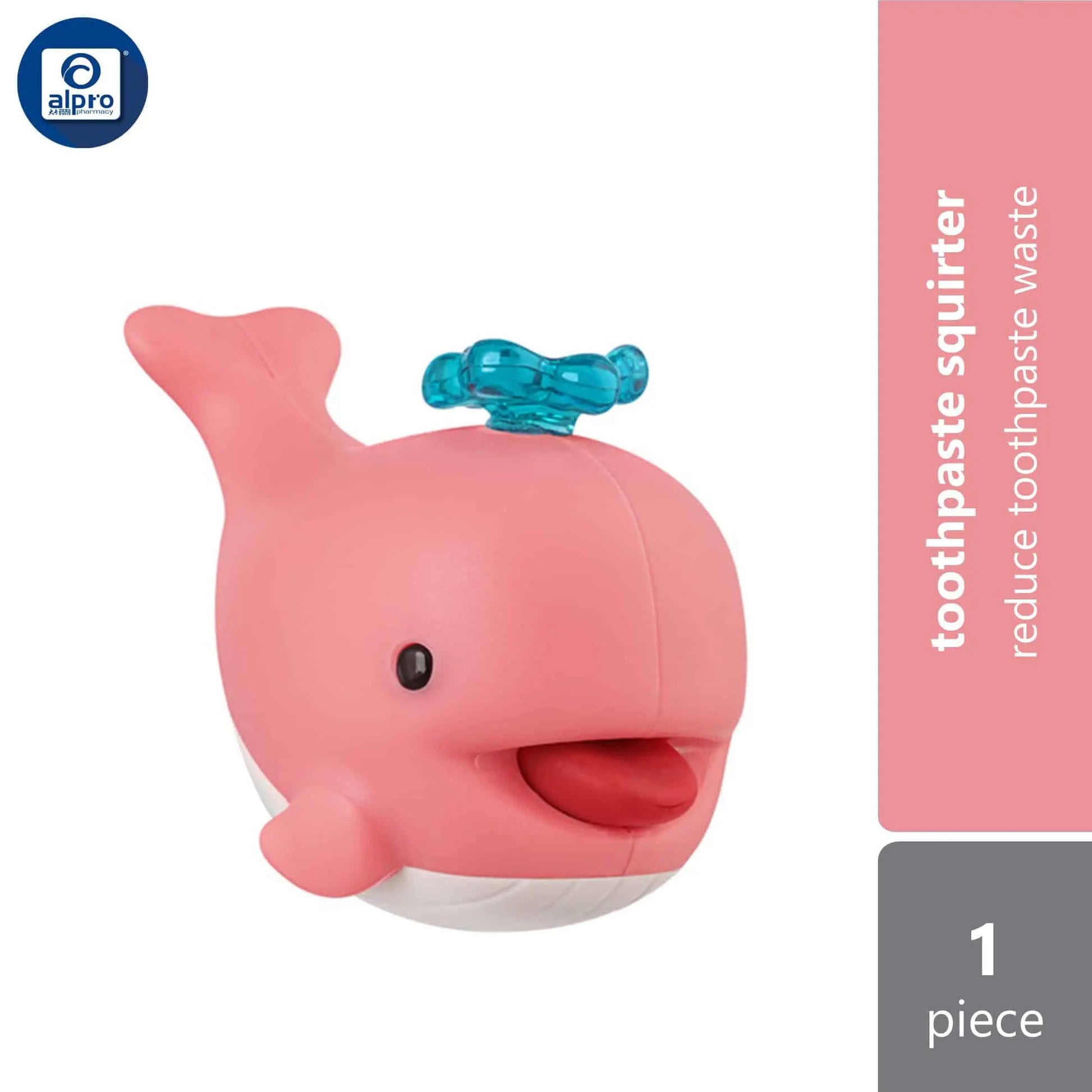 flipper-whale-toothpaste-squirter-bluey-pinki-1s-reduce-toothpaste-waste product image 1