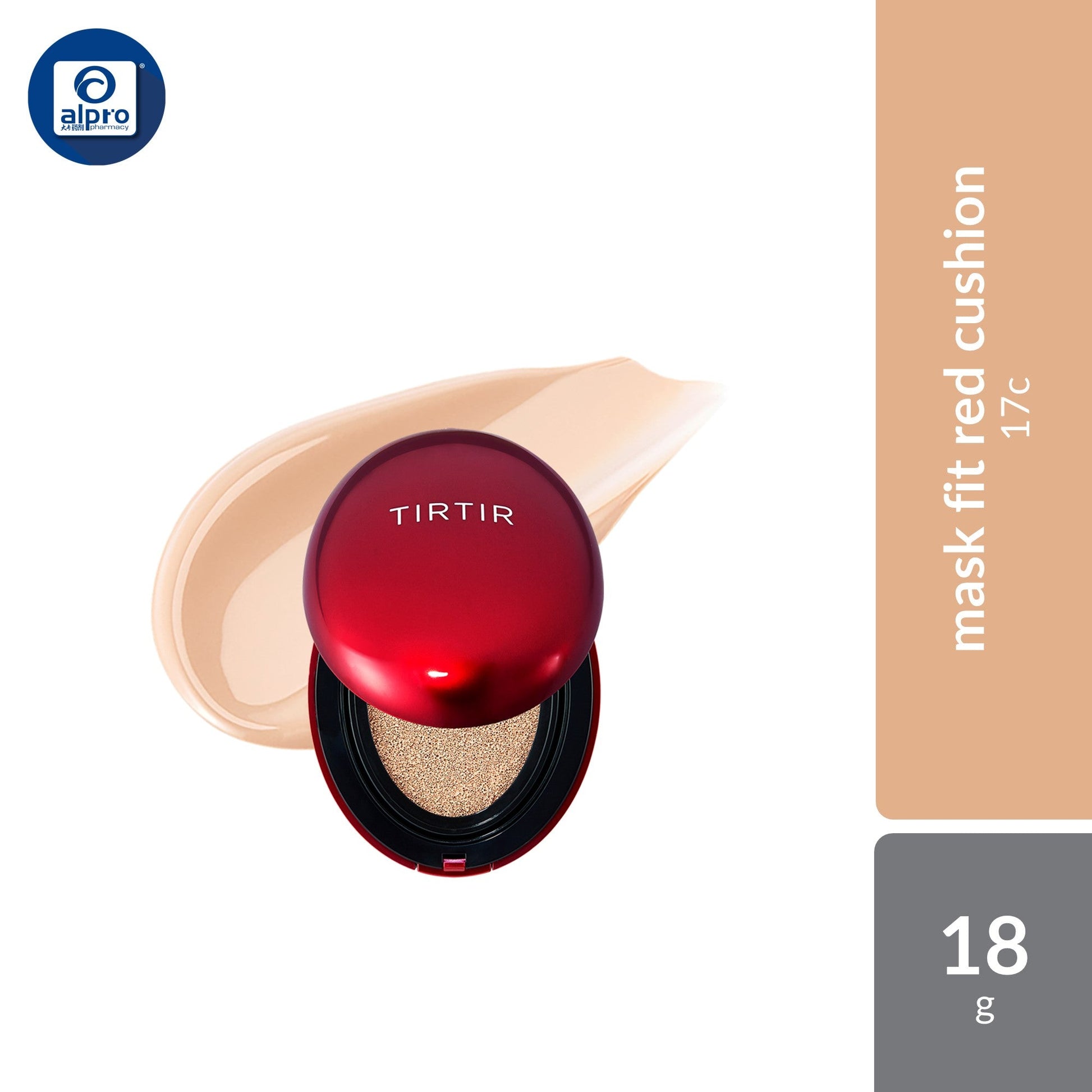Tirtir Mask Fit Red Cushion 18g (17c/21n/23n) Tirtir