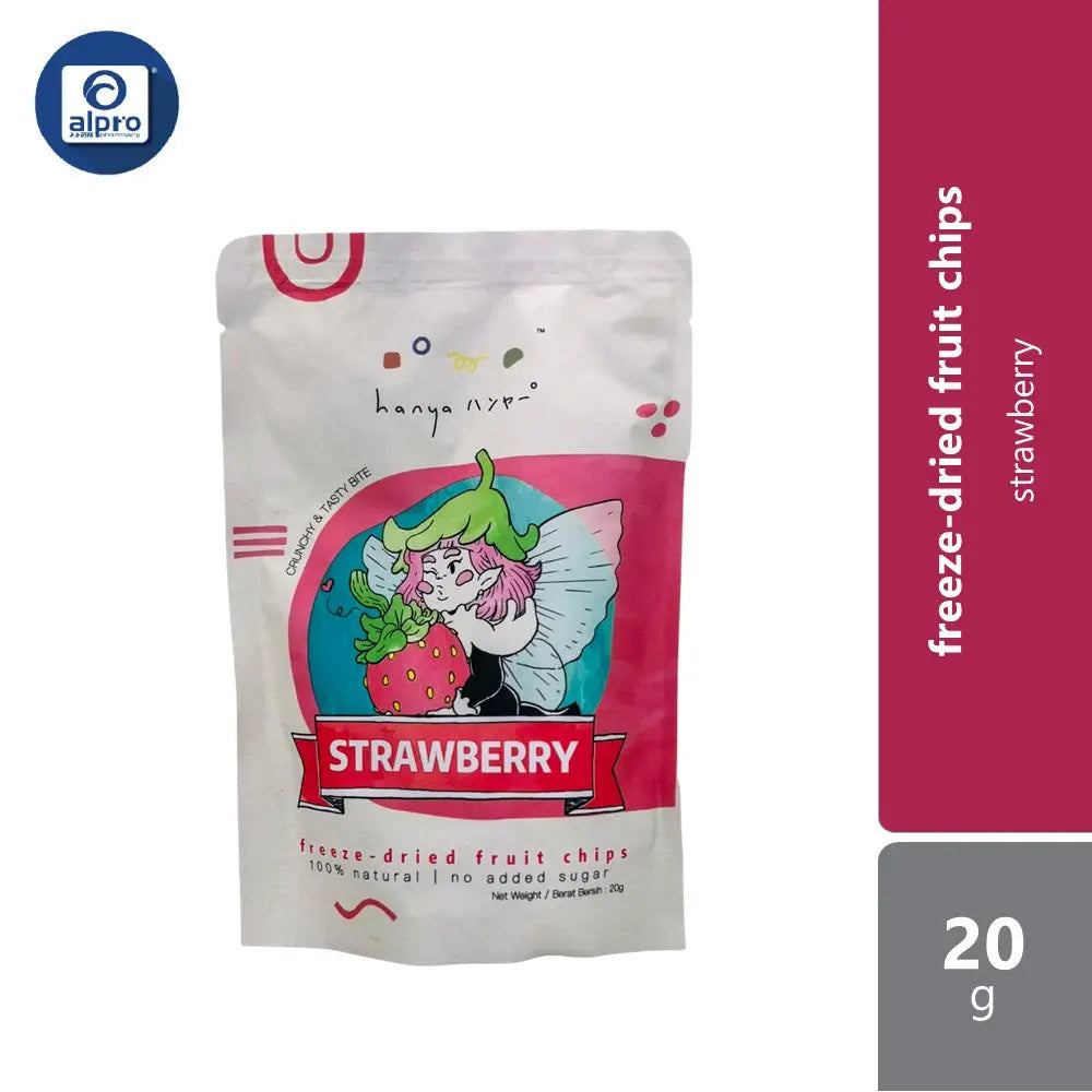 Hanya Freeze-Dried 20g (Strawberry/Banana/ Dragonfruit/Apple) Hanya