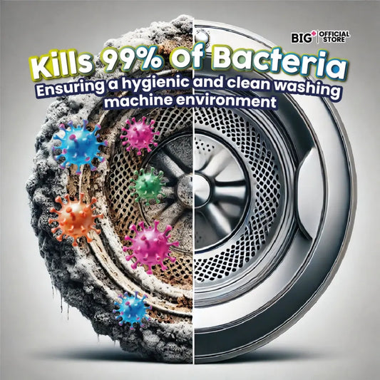 Big+ Active CleanMax Washer Cleaner 125g ×3s | Eliminate Odours & Compatible To All Washing Machines Big+