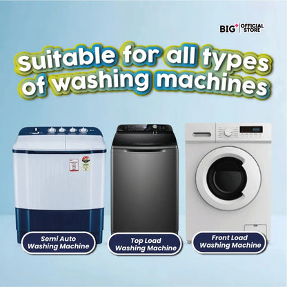 Big+ Active CleanMax Washer Cleaner 125g ×3s | Eliminate Odours & Compatible To All Washing Machines Big+