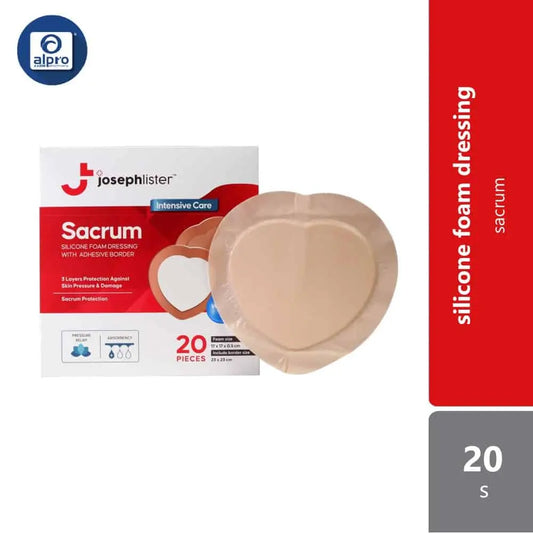 josephlister-sacrum-silicone-foam-dressing-with-adhesive-border-17cm-x-17cm-20s