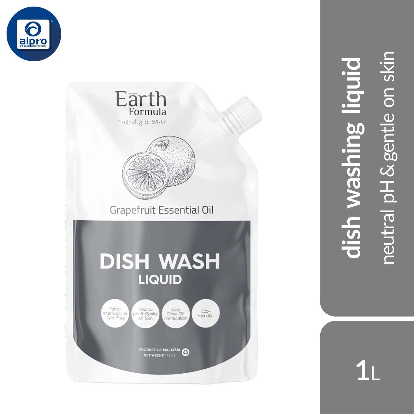 earth-formula-dish-washing-liquid-refill-pack-1l-neutral-ph-gentle-on-skin