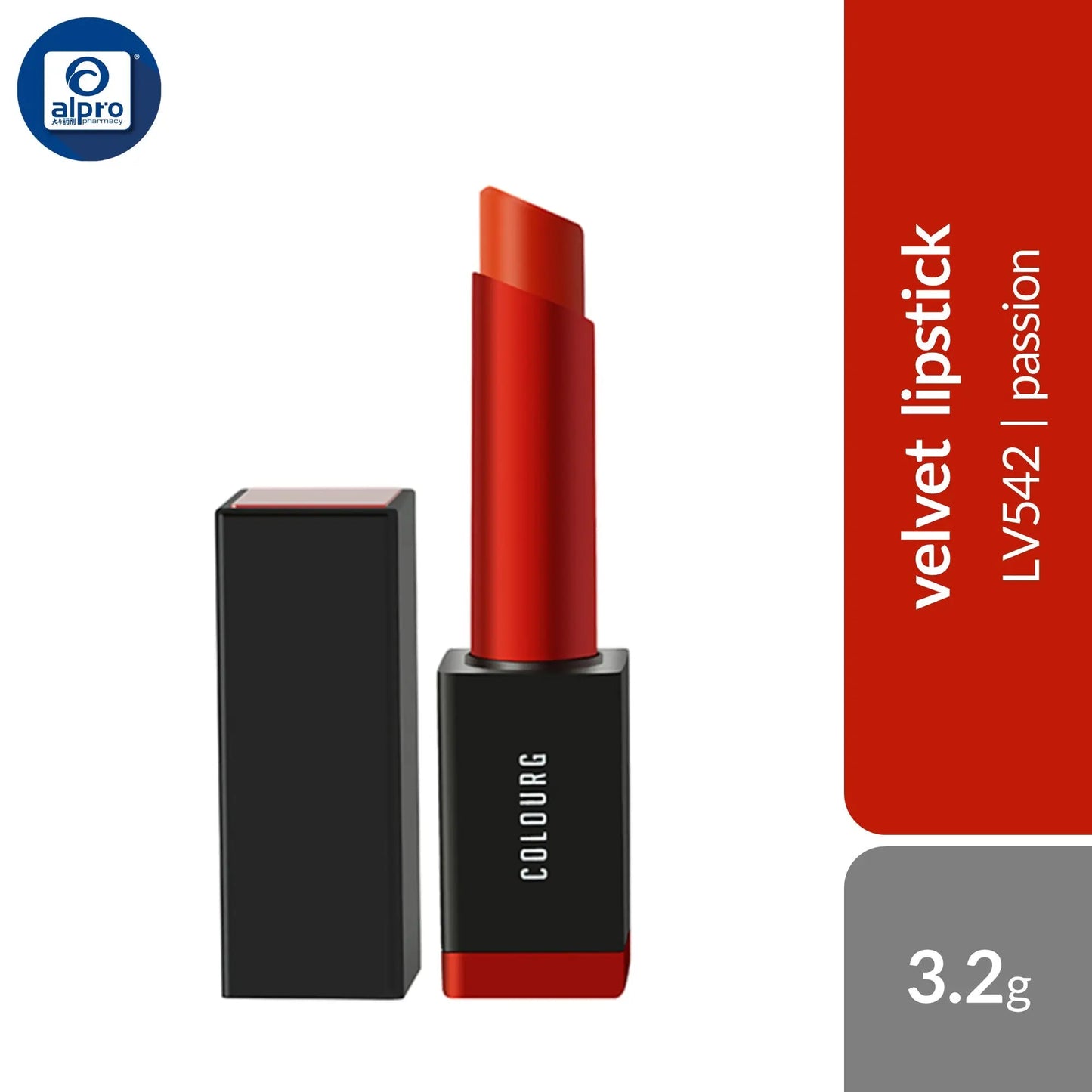ColourG Velvet Lipstick | Soft High Intensity Pigment ColorG