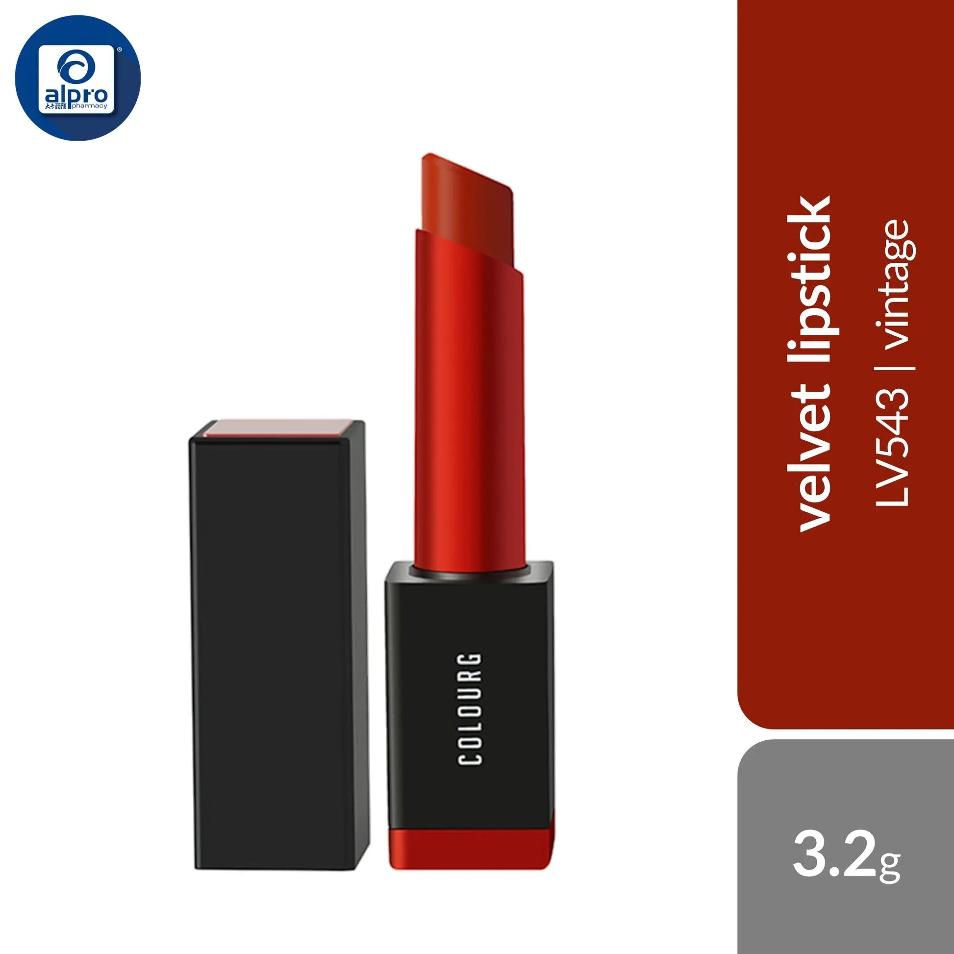 ColourG Velvet Lipstick | Soft High Intensity Pigment ColorG