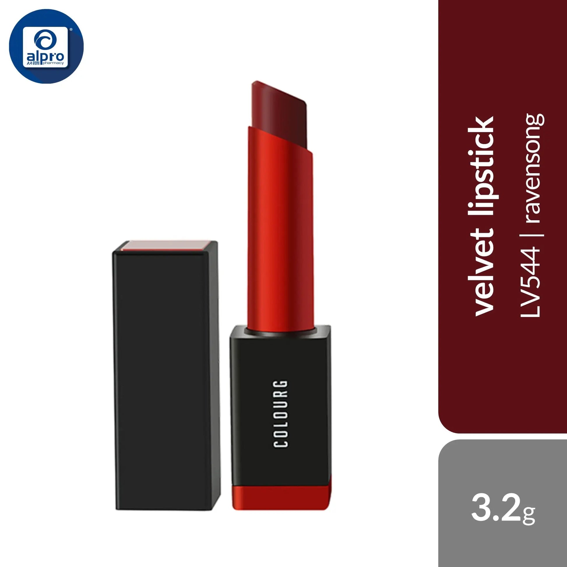ColourG Velvet Lipstick | Soft High Intensity Pigment ColorG