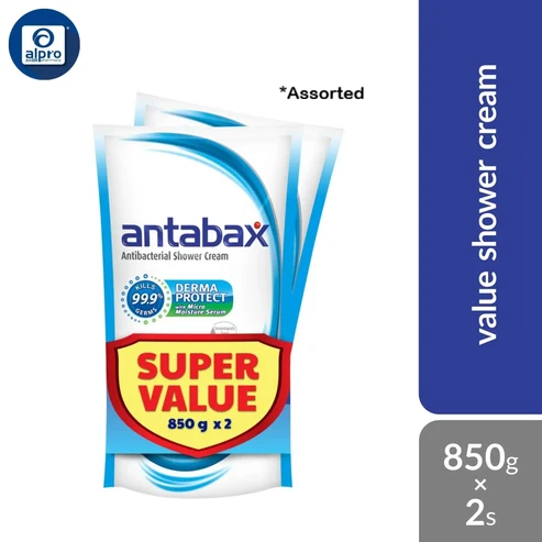 Antabax Shower Cream Fresh + Fresh 850g ×2s