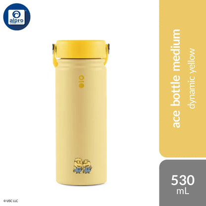 montigo-ace-bottle-medium-minion-limited-edition-dynamic-yellow-energetic-blue-530ml-double-wall-vacuum-insulation product image 1