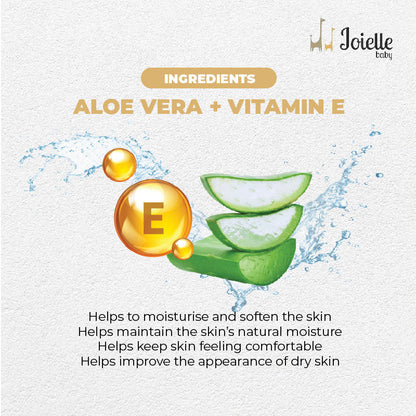Joielle Baby Cream 100g | with Vitamin E & Soothing Aloe Vera Extract Joielle