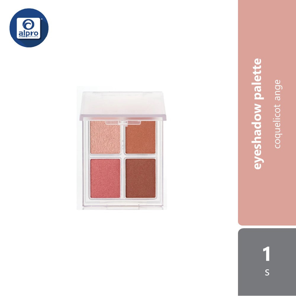 iromikke 4C Eyeshadow Palette (Bisc Chouchou/Teracotta Pipi/Fierte Noir/Chic Marron/Coquelicot Ange/Cocoa Orange/Rose M) iromikke