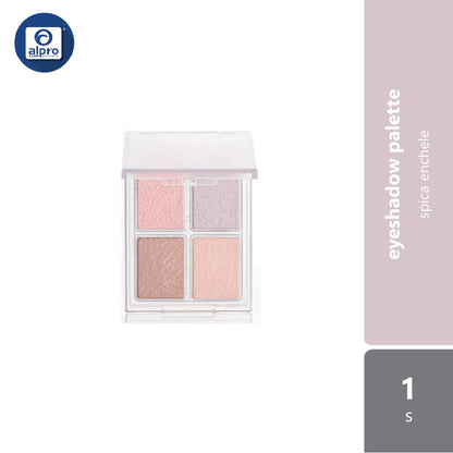 iromikke 4C Eyeshadow Palette (Bisc Chouchou/Teracotta Pipi/Fierte Noir/Chic Marron/Coquelicot Ange/Cocoa Orange/Rose M) iromikke