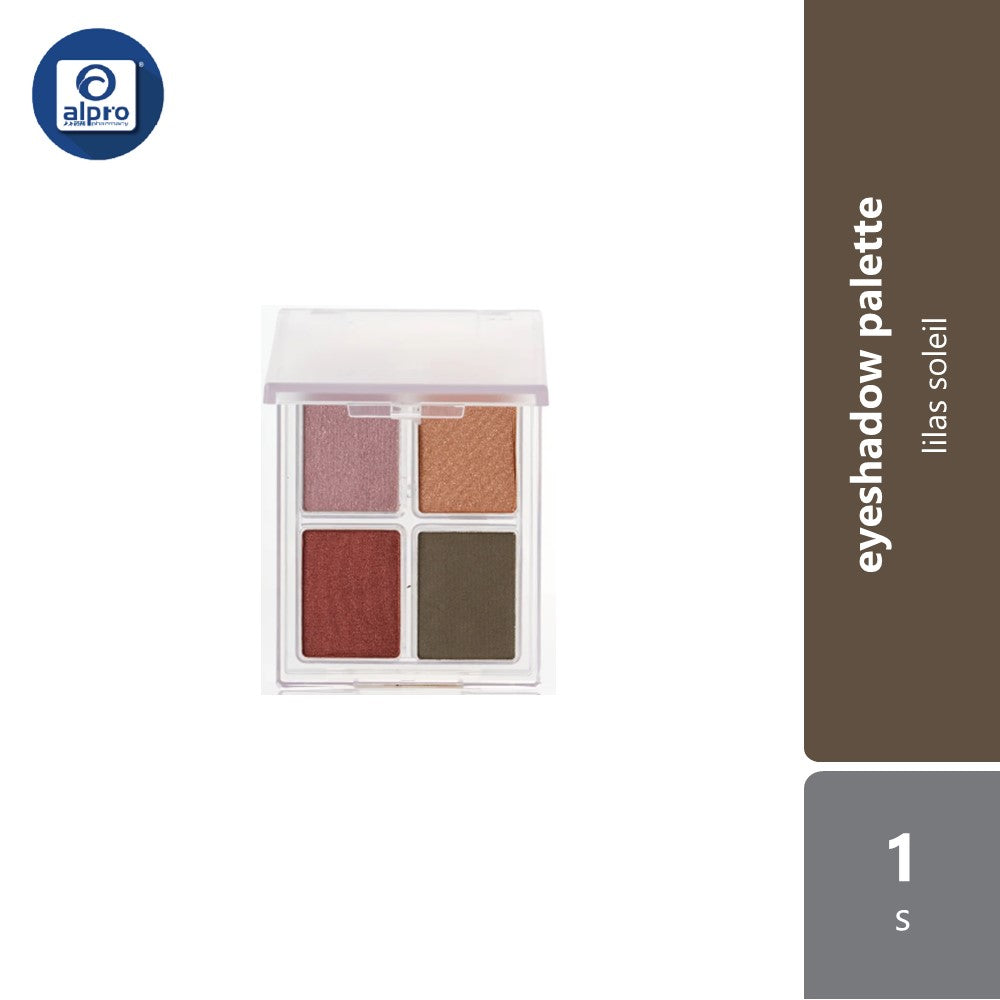 iromikke 4C Eyeshadow Palette (Bisc Chouchou/Teracotta Pipi/Fierte Noir/Chic Marron/Coquelicot Ange/Cocoa Orange/Rose M) iromikke