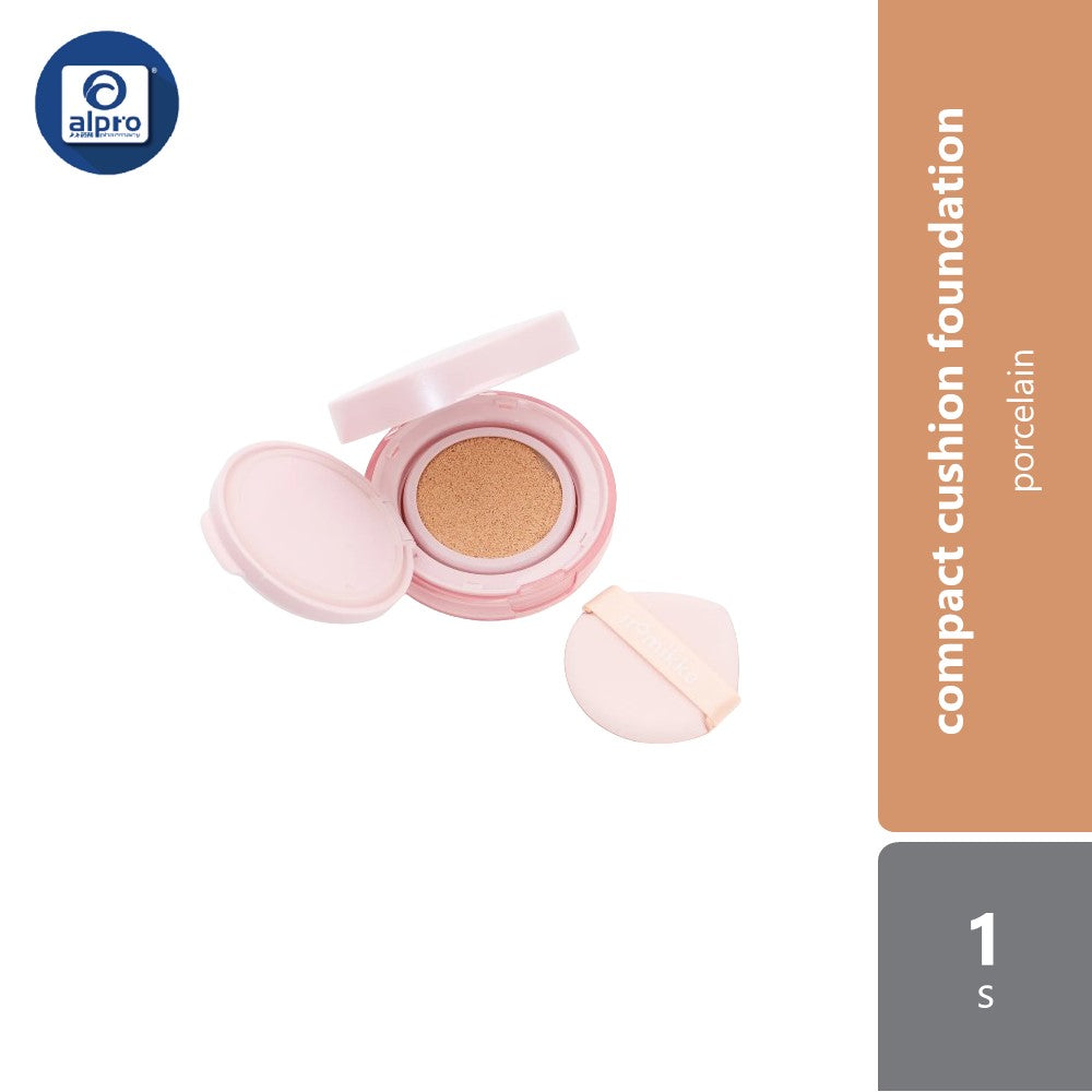 iromikke Compact Cushion Foundation 1s | (Porcelain/Pink Ocher/Warm Beige) iromikke