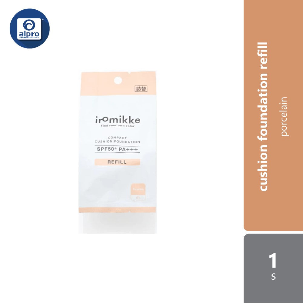 iromikke Compact Cushion Foundation Refill (Porcelain/Pink Ocher/Warm Beige) iromikke
