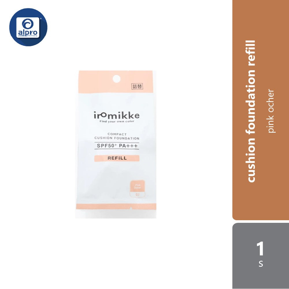 iromikke Compact Cushion Foundation Refill (Porcelain/Pink Ocher/Warm Beige) iromikke