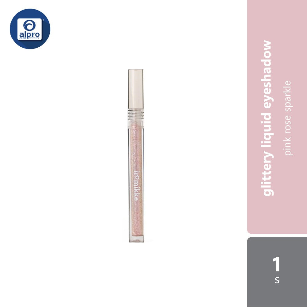 iromikke Glittery Liquid Eyeshadow 1s (Champagne Sparkle/Crystal Sparkle/Pink Rose Sparkle/Peach Sparkle/Sakura Sparkle) iromikke