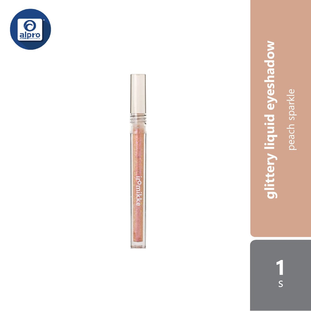 iromikke Glittery Liquid Eyeshadow 1s (Champagne Sparkle/Crystal Sparkle/Pink Rose Sparkle/Peach Sparkle/Sakura Sparkle) iromikke