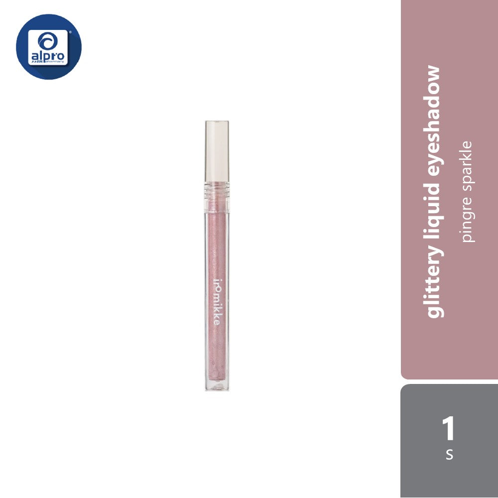 iromikke Glittery Liquid Eyeshadow 1s (Champagne Sparkle/Crystal Sparkle/Pink Rose Sparkle/Peach Sparkle/Sakura Sparkle) iromikke