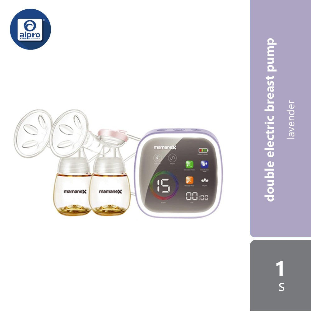 Mamanex Nitez Pro II Double Electric Breast Pump (Beige Pink/