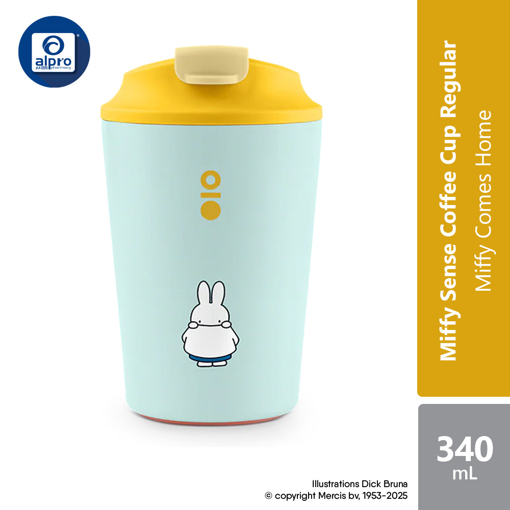 Montigo Miffy Sense Coffee Cup Regular 340mL (Miffy Sees Boris/ Miffy Is Bored/ Miffy Comes Home) Montigo