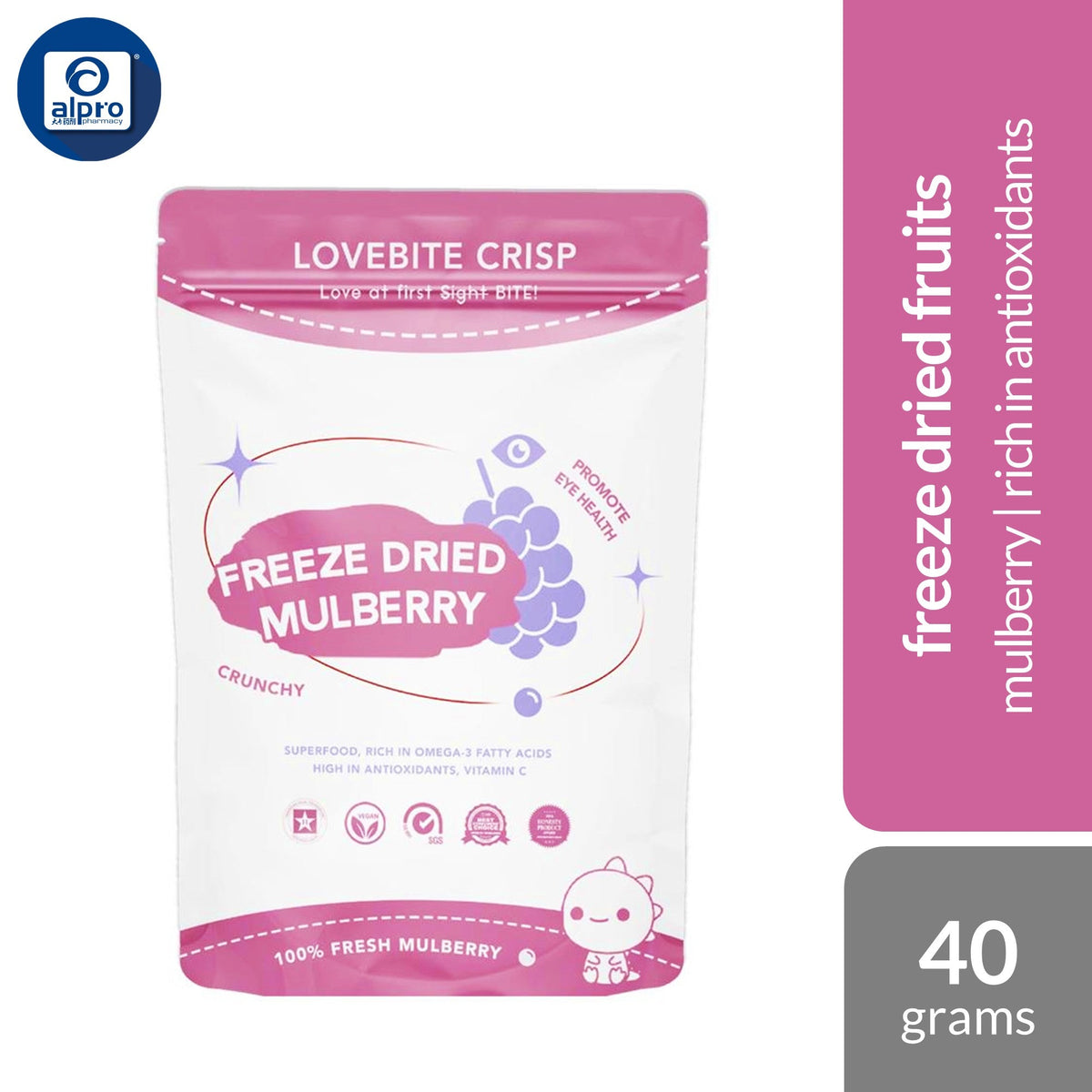 [Group Buy Delivery Starts: 21/9/2026] Lovebite Crisp Freeze-Dried Fruits (Assorted Flavours) LOVEBITE