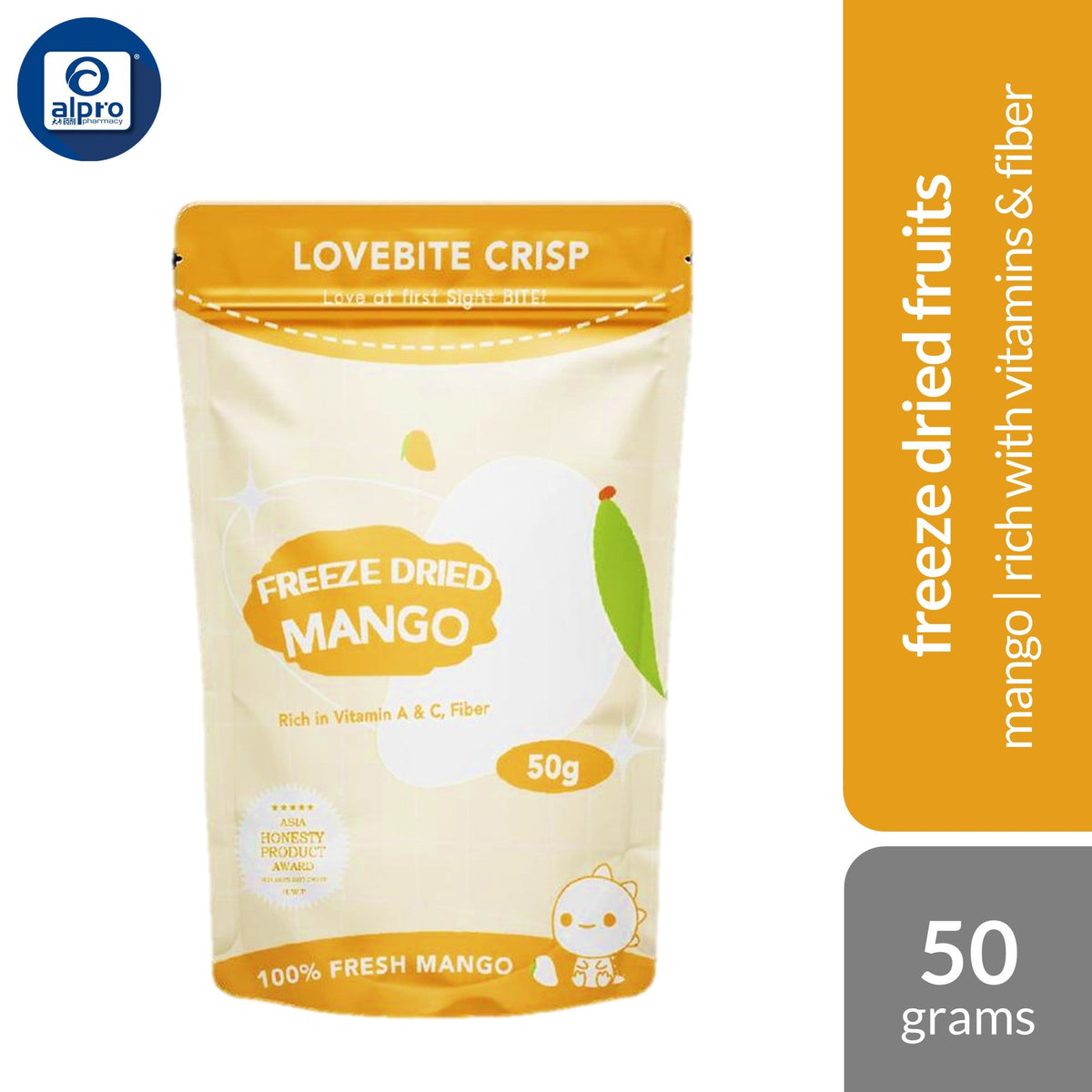 [Group Buy Delivery Starts: 21/9/2026] Lovebite Crisp Freeze-Dried Fruits (Assorted Flavours) LOVEBITE