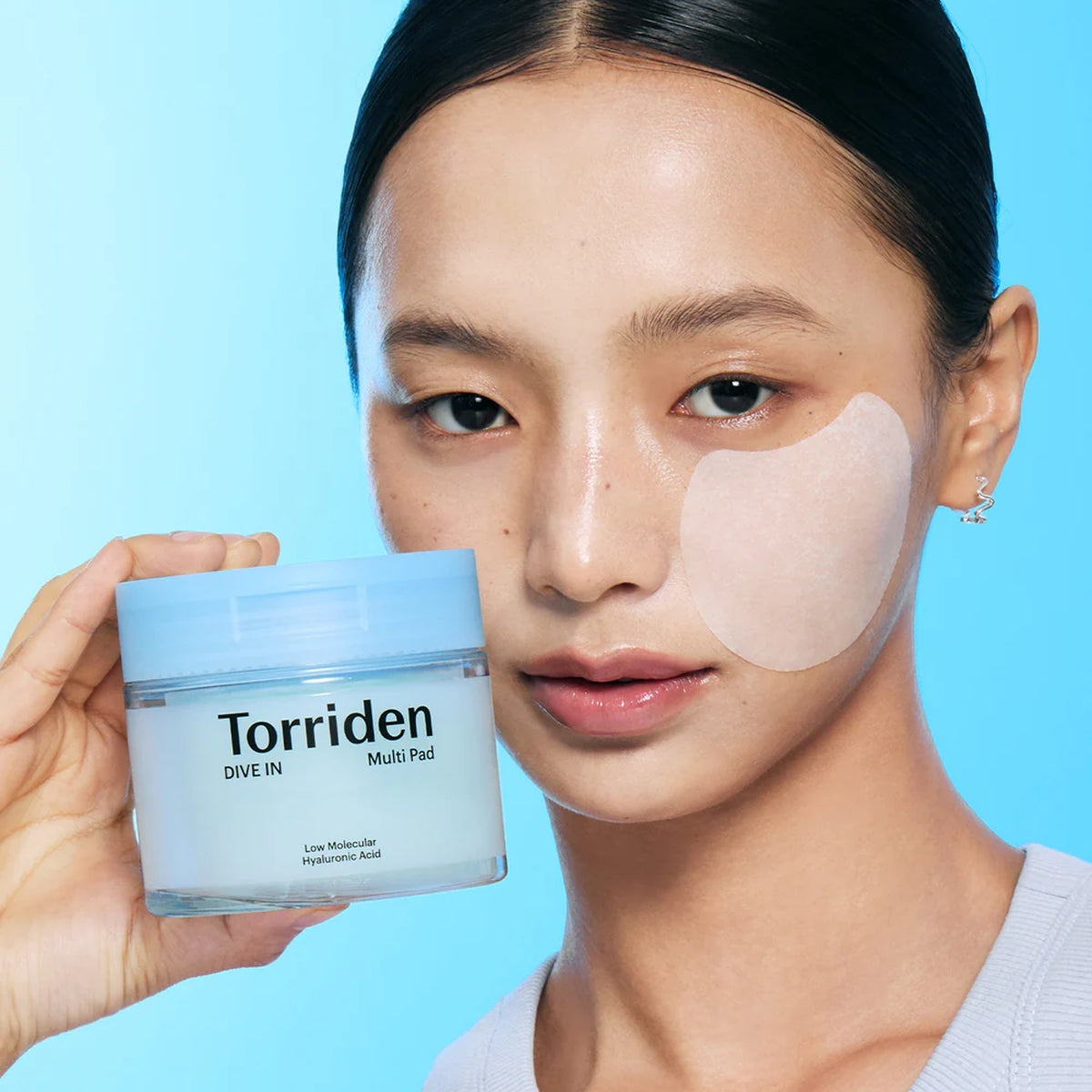 Torriden Dive-In Low Molecular Hyaluronic Acid Multi Pad 80s | Instantly Replenishes Skin Moisture Torriden