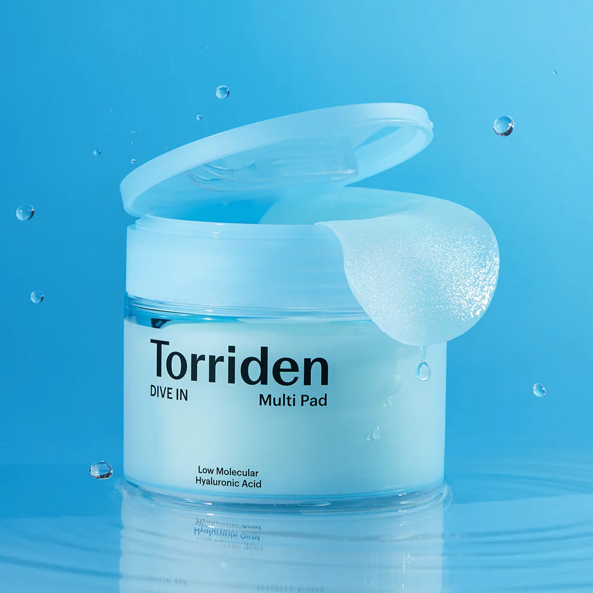 Torriden Dive-In Low Molecular Hyaluronic Acid Multi Pad 80s | Instantly Replenishes Skin Moisture Torriden