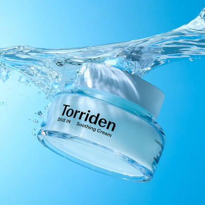 Torriden Dive-In Low Molecular Hyaluronic Acid Soothing Cream 100mL | Cools & Soothes Overheated Skin Torriden