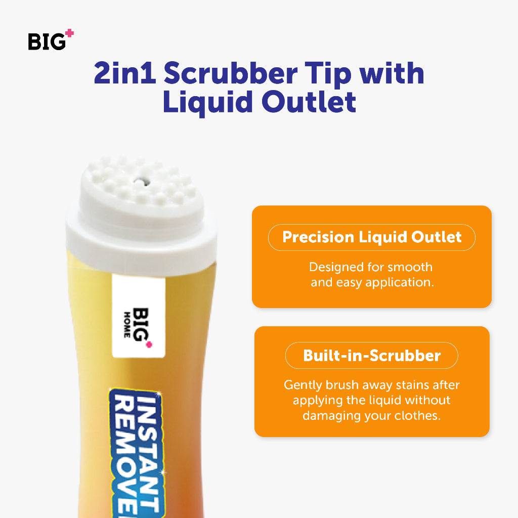 Big+ Instant Stain Remover Pen 20mL | Effective Precise Cleaning Big+