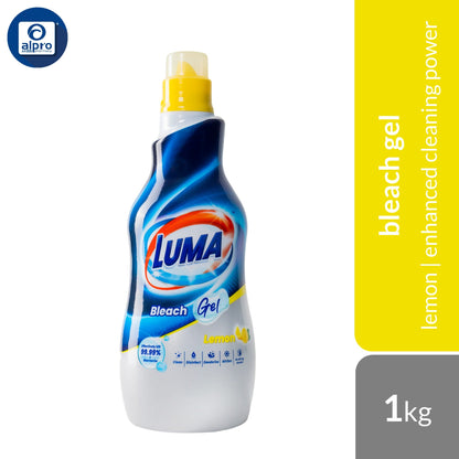 Luma Bleach Gel (Original/ Lemon/ Pine) 1kg | Advance Formula Enhanced Cleaning Power Luma