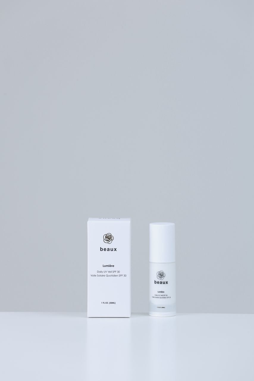 beaux Lumière Daily UV Veil SPF30 30ml | UVA / UVB Protection Beaux