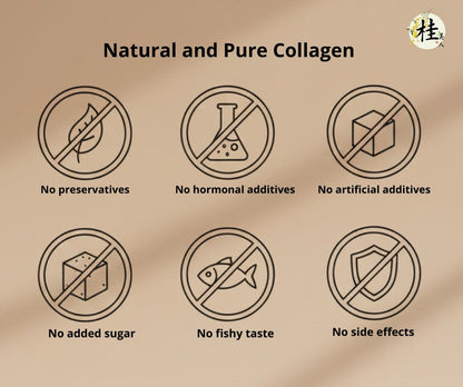 Beauty Blossom Collagen - Fish Scale Collagen Jelly 150ml (Longan Red Dates 3s + White Peach Oolong 3s) | Natural Fish C Beauty Blossom