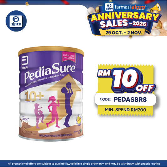 Abbott Pediasure 10+ Choco 850g