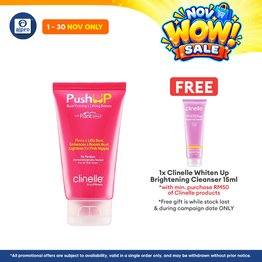 Clinelle Push-Up Burst Firming And Lifting Serum 50ml